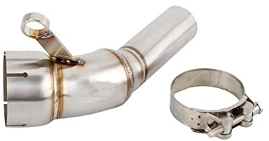 Exhaust Pipe Silencer Pipe Motorcycle Exhaust Muffler Catalyst Delete And Link Pipe For 390 For Adventure 2020 2021 Slip-on Exhaust(Pre Decat Pipe)