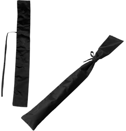TOYANDONA Lightweight Japanese Design Carry Case Black Cloth Material Protective Sleeve Preventing Damage and Wear for Cosplay and Storage