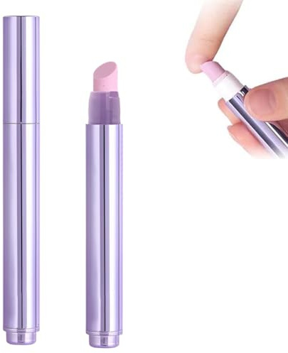 LAKVIL 2 piezas de aceite para cutículas y uñas, lápiz 3 en 1 para el cuidado de las uñas, lápices con punta de cerámica para empujar las cutículas