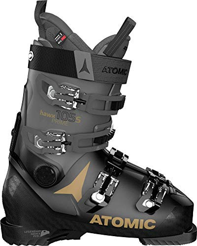 Atomic Damen HAWX Prime 105 S W Ski-Stiefel, Black/Anthracite/Gold, 42 EU