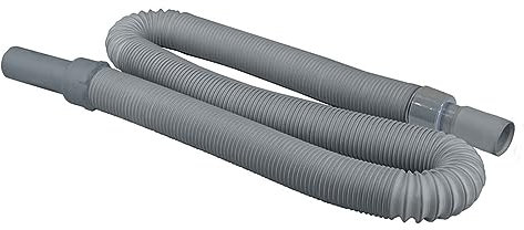 Reimo Tubo di scarico estensibile 3 m Ø30 mm tubo di scarico per camper roulotte e caravan, tubo a spirale per serbatoio delle acque reflue