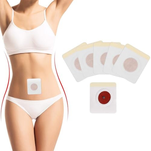 Abnehmen Patch, Slim Patch, 60 Stück Gewichtsverlust Aufkleber, fettverbrennung am bauch, Eimer Taille, Bauchfett Taille, Anti Cellulite, Schnelles Abnehmen nicht reizend