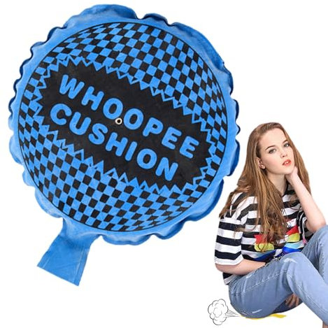 Kongque Coussin péteur | Coussin Whoopee Auto-gonflant Prank Fart Bag,Oreiller de Farce Amusant, Accessoires de Farce d'halloween, Jouet de Farce, Sons de Farce, bruiteur pour fête