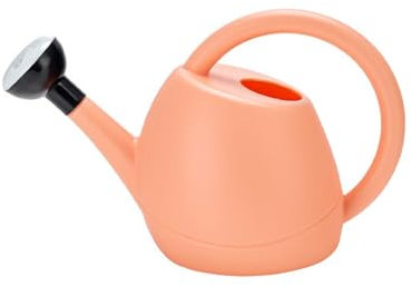 Regadera para interiores, 1.5/3.5L pequeña regadera de jardín al aire libre para niños y adultos, maceta duradera para niños con rosa, ideal para plantas de balcón, plantas de interior y plántulas