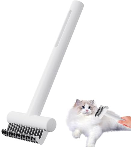 pclapora Katzenbürste, Hundebürste, Fellbürste Katze, Katzenbürste Kurzhaar, Hundebürste Kurzhaar, Haustier-Bürste, Fellbürste für Haustiere, Slicker Zupfbürste mit Edelstahlstiften