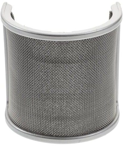 ABOOFAN Filtro Anti-pop para Micrófono con Malla Metálica y Espuma Pantalla Antiviento para Grabación Streaming Canto y Locución Protector Ajustable para Estudio y Podcast