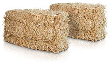 Weizenstroh 2 Ballen je ca. 12 kg aus dem Rheinland in bester Qualität von Heukönig