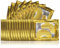 Maschera per Gli Occhi al Collagene in Gel di Cristallo Oro 24K 25 paia, Antietà e Rughe, Crema Idratante, per Rimuovere Borse Sotto Gli Occhi, Occhiaie, Occhi Gonfi