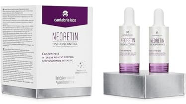 Cantabria Labs Neoretin Discrom Control Concentrate Depigmentante Intensivo 2X10ML Antimacchia, depigmentante, per tutti i tipi di pelle.
