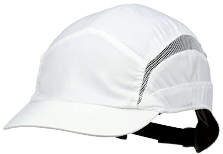 3M Anstoßkappe Grau, Weiß, Mat. innen ABS, Außenmaterial ABS, mit Schweißband