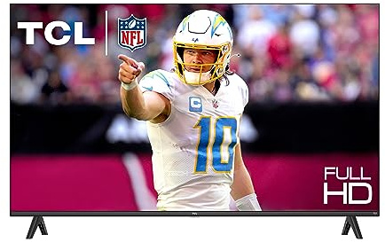 TCL 40-Inch Class S3 1080p LED Smart TV with Fire TV (40S350F, 2023 Model), Alexa Built-in, Apple AirPlay Compatibility, Streaming FHD Television,Black