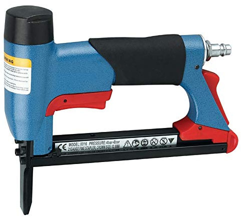 Pyanegn 8016Ln boca larga Bea grapadora neumática de aire clavadora grapadora fina herramienta para muebles clavadora herramienta neumática eléctrica neumática