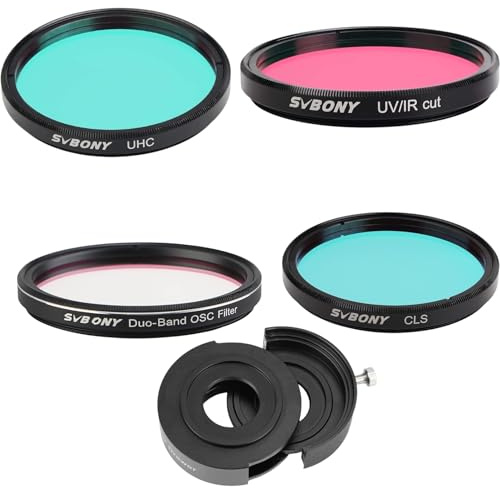 SVBONY CLS UVIR UHC Dual-Band Nebula Filter Kit