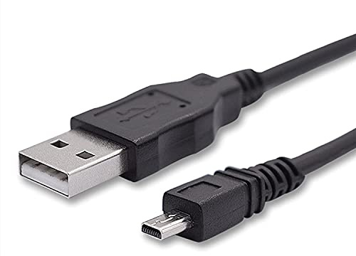 Adhiper 8 Pin Datenkabel Ladekabel, kompatibel mit Panasonic Lumix DMC-FZ1000, DMC-FZ300, DMC-FZ200, DMC-GX1, DMC-GX8, DMC-LX100, DMC-SZ10, DMC-TZ31, DMC-TZ61, DMC-TZ71 Digitalkamera (1m)