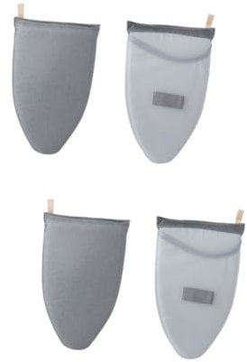 TOPBATHY 4 Pièces planche à repasser à main ironing board jeannette pour repassage planche à repasser portative défroisseur à vapeur pratique de repassage de vapeur à main