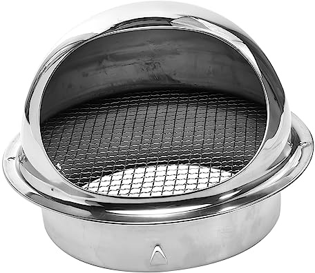 MUSISALY Protection La Pluie Pour Grille D'aération Murale Extérieure Protection Pratique Pour Hotte De Cuisinière Sortie D'échappement