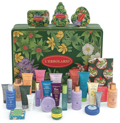 L'Erbolario - CALENDARIO DELL'AVVENTO 2025 - calendario dell'Avvento speciale, con sorprese beauty per ogni giorno di dicembre fino a Natale, in edizione limitata