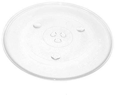Find A Spare Universal Turntable Glass Plate for Microwave Oven 270mm with 6 Fixers
