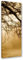 Leinwandbild XXL Baum Wandbild Kunst Nebel Braun 60x150 cm