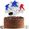 Bogoro Cake Topper Happy Birthday Tortendeko Geburtstag Kuchen Deko, Hockey Kuchenaufsatz, Eishockey Sport Thema, Hockey-Cupcake-Topper, Sport Themen Cupcake Topper