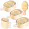 3er Set Eisformen Förmchen Silikon, Eisformen EIS am Stiel Formen BPA Frei, Popsicle Förmchen Wiederverwendbar Cartoon Stapelbares Design mit Sticks und Deckel für Kinder und Erwachsene
