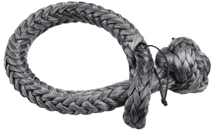 Blue Shark-Dyneema Soft Shackles - Soft Connector - from 3mm to 8mm (5-Pack) (5mm (50070))