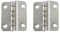 2PCS Three Fold Retro Shutter Hinge,Half-Surface Chest Hinges,Folding Butt Door Hinges,15mm Splint