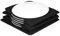 Navaris Electric Plate Warmer - 10 Plate Blanket Heater Pockets for Warming Dinner Plates to 74 Degrees in 10 Minutes - Black Compact Folding Design