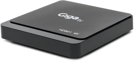 GIGATV HD801 TV Box Android 2-16GB Decodificador Smart TV Box 1080P Ultra HD 4K HDR WiFi 2.4GHz. Reproductor Multimedia. Netflix y Plataformas Streaming