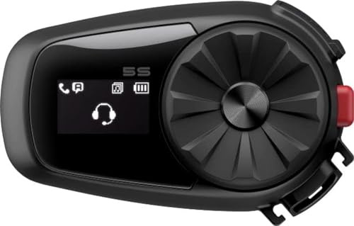 Sena 5S Motorcykel Bluetooth kommunikationssystem headset och intercom, svart
