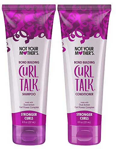 Not Your Mother's Curl Talk Bond Building Shampoo and Conditioner, 2 Pack