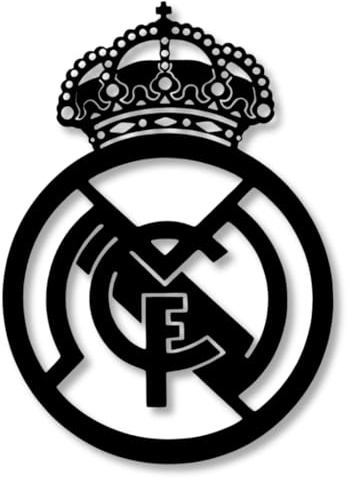 BUYLUX Cuadro Escudo R.Madrid Pared Madera - Decoracion Habitacion, Hogar Moderno - Regalos Originales para Hombre, Niño - Cuadros Decoracion Salon Modernos - Poster Futbol (R.Madrid)