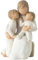 NIEEKRUN Mother and Son Figurines - Hand-Painted Sculpted Statues - The Greatest Bond - Mom Birthday Gifts to Celebrate Mother's Day