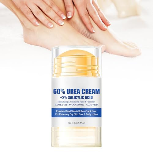 Hydrating and Anti-Cracking Foot Cream, 2025 Neu Hoher Feuchtigkeitsgehalt und Anti Riss Fußpflege, Fußcreme Hornhautentferner Creme für Lindert Füßen Trockenheit und Risse (1)