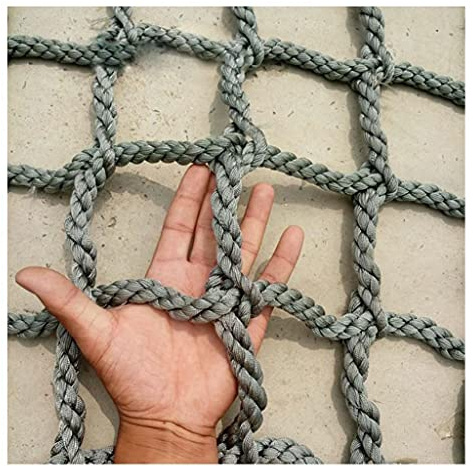 Filet de Corde Escalade Nylon Escalade Enfants Adultes Filet d'escalade pour Enfants Filet de Sport antidérapant(2X2m/6.6X6.6ft)