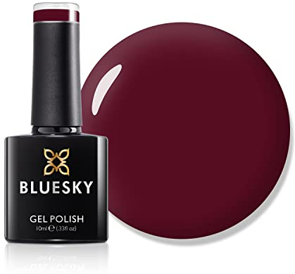 Bluesky Gel Nail Polish 10ml, Artsy Impact - AW2202, Maroon Red | A deep wine tone with real weight to it, the sort of shade that suits an evening out and still passes at work.