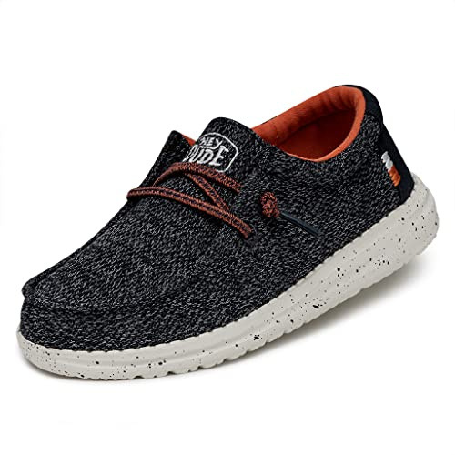 Hey Dude Wally Youth Sox Moccasin, Ocean Blue, 33 EU, Azul océano., 33 EU