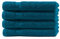 Zestri Frottier Gästehandtuch 4er-Set | Petrol 30x50 | 100% Baumwolle 500g/m² | Öko-Tex Standard 100 Handtuch Gästetuch