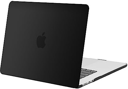 MOSISO Compatible with MacBook Air 15 inch Case 2026, Black