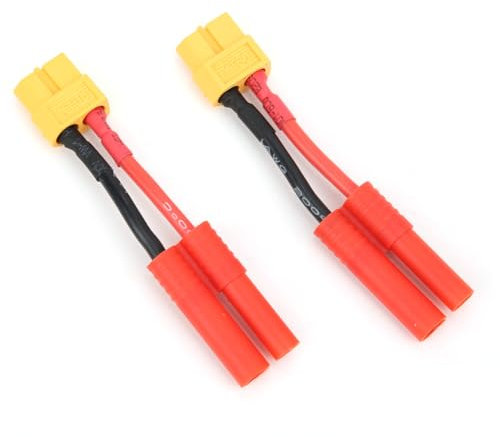 XT60 Male to 4.0 Sheathed Balance Connector Charging Cable for RC Helicopter, Lithium Battery Charging, Copper Wire, sturdy and Flexible