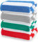 Utopia Towels 4er-Pack Strandtücher 76x152 cm, saugfähige Handtücher aus 100% Baumwolle (Blau,Grau,Rot,Grün)