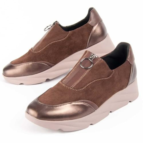 Montevita Fritidssko för kvinnor Caleb 100963, Brun, 38 EU