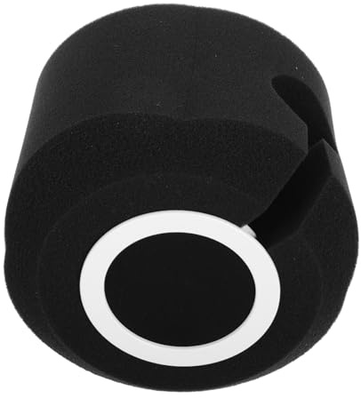 EPIGEIST Pantalla Acústica Aislante Para Micrófono Pequeña Cubierta Esponjosa Antirruido Para Grabación Karaoke y Transmisión Reduce El Viento y Ruidos Ambientales