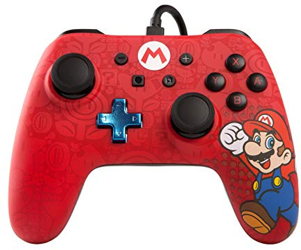PowerA Erweiterter kabelgebundener -Controller für Nintendo Switch – Mario