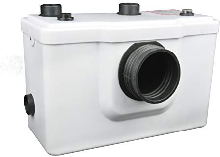 BSD Schmutzwasser Förderanlage - WC-Förderanlage, Fäkalienhebeanlage mit Zerkleinerer - 600W, 16 200L/h