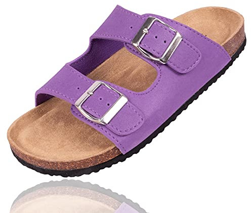 Bock op Kölle Schuhe Schöne Damen Pantoletten Blumen oder Pastell, praktische Arbeitsschuhe, Hausschuhe (Flieder (helllila), Numeric_37)