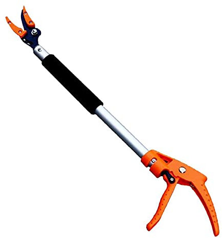 KS TOOLS HIOD Potatura Telescopica Extra Lunga da 0,6 M e Mantenimento del Potatore Bypass Taglio Massimo Raccoglitrice per Alberi Tagliabordi Forniture da Giardino