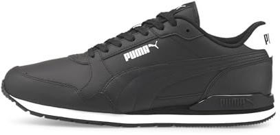 PUMA St Runner V3 L, Unisex – Erwachsene Turnschuhe, Schwarz Puma Schwarz Puma Schwarz Puma Weiß, 44 EU