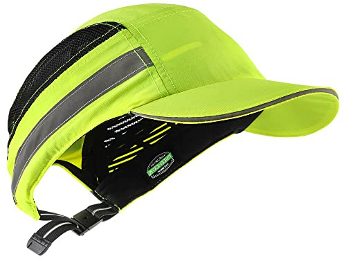 Bump Cap for Safety Baseball Cap Style Hard Hats for Adult Men Women Breathable Lightweight Safety Hat for Head Protection with Reflective Stripes