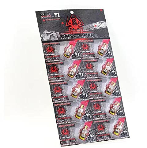 R.S 2PCS Spark Glow Plug T1 for RC Car Truck Nitro Engine Remote Control Cars Compatible with Car Model Boat Model Level 16-28